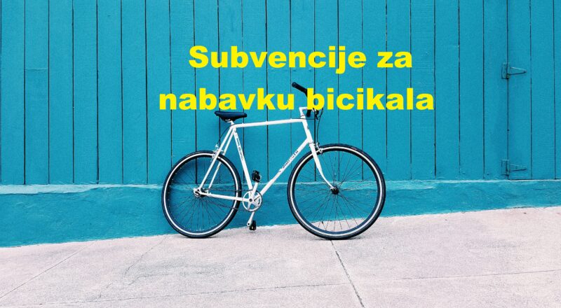 Subvencije za nabavku bicikala